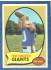 1970 Topps FB # 80 Fran Tarkenton (Vikings)