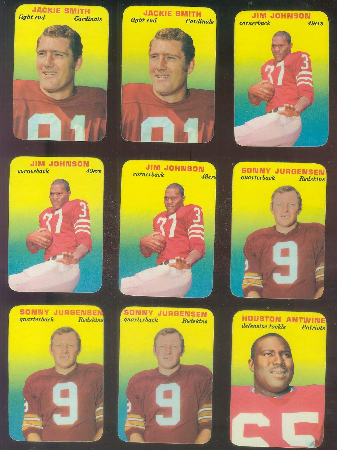 1970 Topps Glossy #15 Fran Tarkenton - FB Insert (Vikings) Football cards value