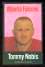 Tommy Nobis - 1972 NFLPA FABRIC FB card