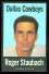 Roger Staubach - 1972 NFLPA FABRIC FB ROOKIE card (Cowboys)