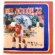  1972 NFL Action Stamp Album - NEARLY COMPLETED with stamps