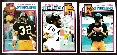 1979 Topps FB  - STEELERS - Lot of (6) HALL-OF-FAMERS !!!