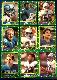  SEAHAWKS - 1986 Topps FB - Complete Team set (13)