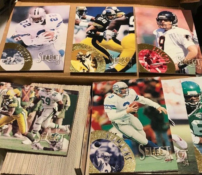 1994 Select FOOTBALL - COMPLETE SET (225) Baseball cards value