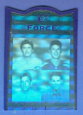 1996 SP SPx Force #FR3 HOLOGRAM w/Dan Marino/Brett Favre/Troy Aikman Baseball cards value