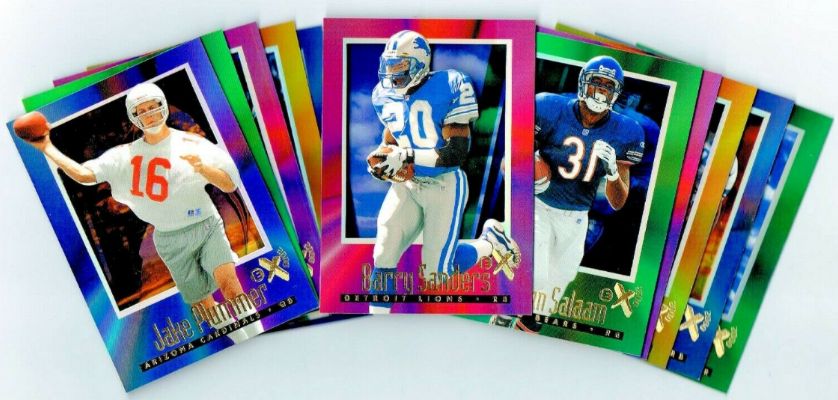 1997 EX-2000 FOOTBALL - COMPLETE SET (60 cards) Baseball cards value