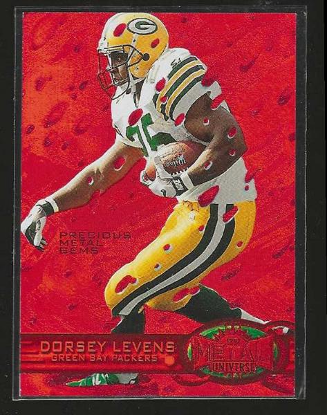 1997 Metal Universe #131 Dorsey Levens PRECIOUS METAL GEMS [#/150] Baseball cards value