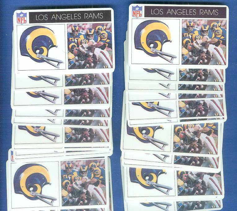 1976 Popsicle - Los Angeles RAMS WHOLESALE Lot of (100) Football cards value