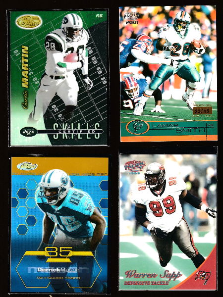 Derrick Mason - 2003 Finest #7 GOLD REFRACTOR [#d/50] (Titans) Football cards value