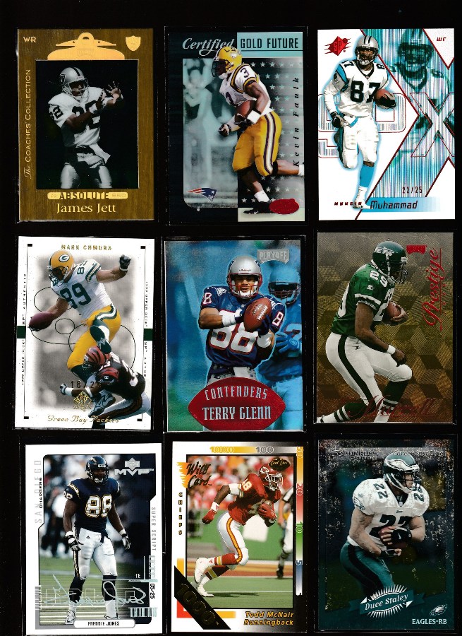 Freddie Jones - 2000 Upper Deck MVP #147 SUPER SCRIPT [#/25] (Chargers) Football cards value