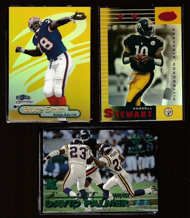 Bruce Smith - 1998 Fleer Brilliants #15TG 24KT GOLD [#/24] (Bills) Football cards value