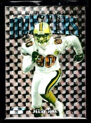 Jerry Rice - 1997 Finest EMBOSSED REFRACTOR #137 SILVER Baseball cards value