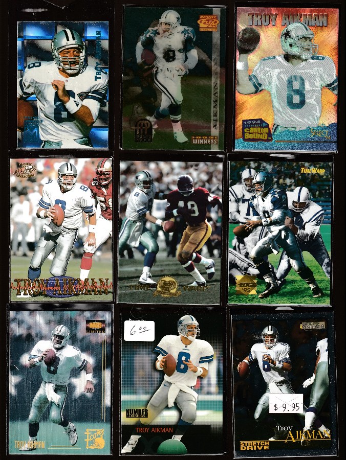 Troy Aikman - 1994 Select Canton Bound #CB11 Baseball cards value