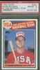 Mark McGwire - 1985 Topps #401 ROOKIE [PSA-8 NM/MINT] (USA Olympic)