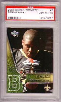 Reggie Bush - 2006 UD Rookie Premiere #2 ROOKIE [GEM MINT PSA-10 !!!] Baseball cards value