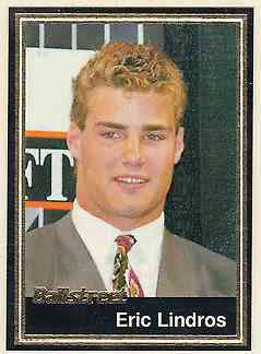 Eric Lindros - 1991 Ballstreet News #41 - Lot of (50) (Gold foil border) Baseball cards value