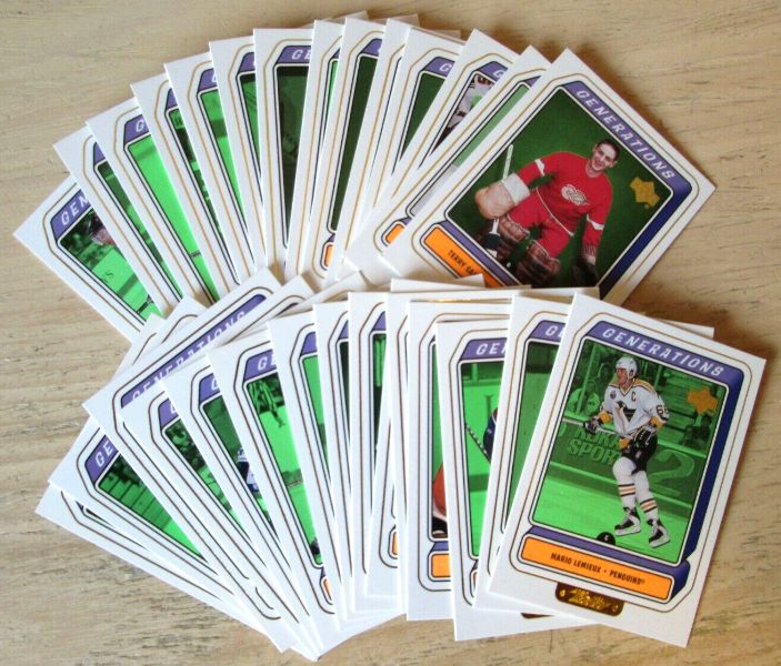 1999-2000 Upper Deck Retro - Generations Complete Set (29 cards) Baseball cards value