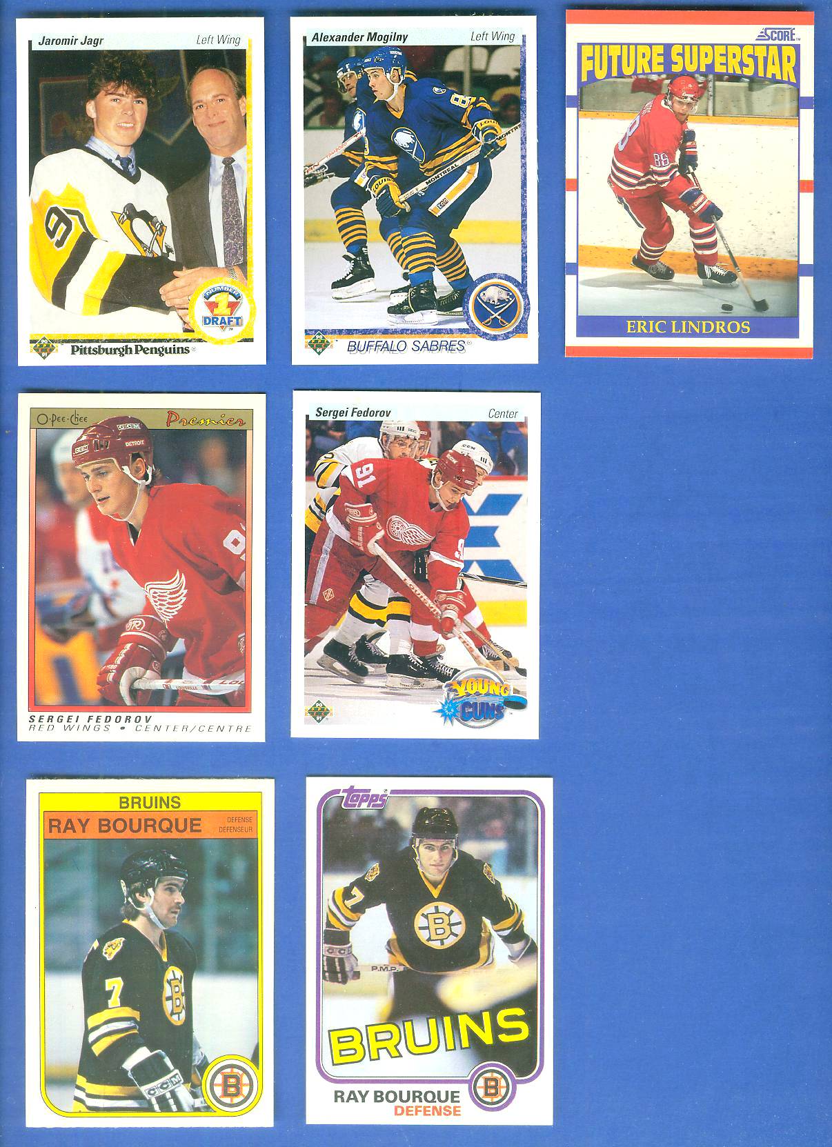 1990-91 Score #43 Alexander Mogilny RC - NM-MT