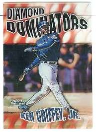 Ken Griffey Jr - 1999 Sports Illustrated 'DIAMOND DOMINATORS' #6 Baseball cards value