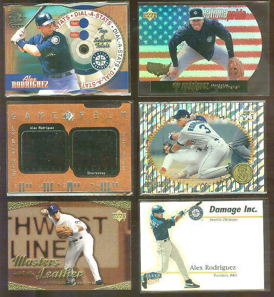 Alex Rodriguez - 1998 Upper Deck 'National Pride' #NP38 Baseball cards value
