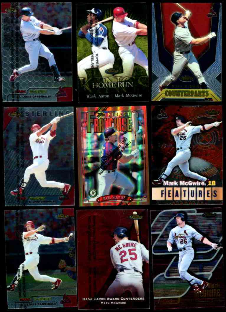 Mark McGwire - 1996 Finest Refractors #B236 BRONZE [Gr-m] Baseball cards value