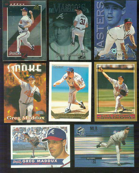 1998 Zenith 'Z-Team' #6 Greg Maddux Baseball cards value