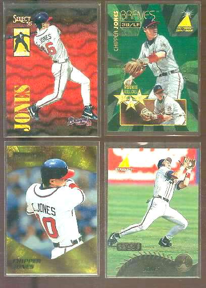 Chipper Jones - 1995 Select Certified 'Potential Unlimited 903' #11 Baseball cards value