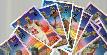   1995-96 Topps Mystery Finest BORDERED REFRACTORS - Near Set/Lot