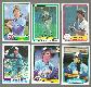 Danny Ainge - ALL (6) of his (1981/1982) BASEBALL cards with ROOKIES