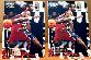 Allen Iverson - 1996-97 Fleer SPRITE #28 & base #235 ROOKIE COMBO (76ers)