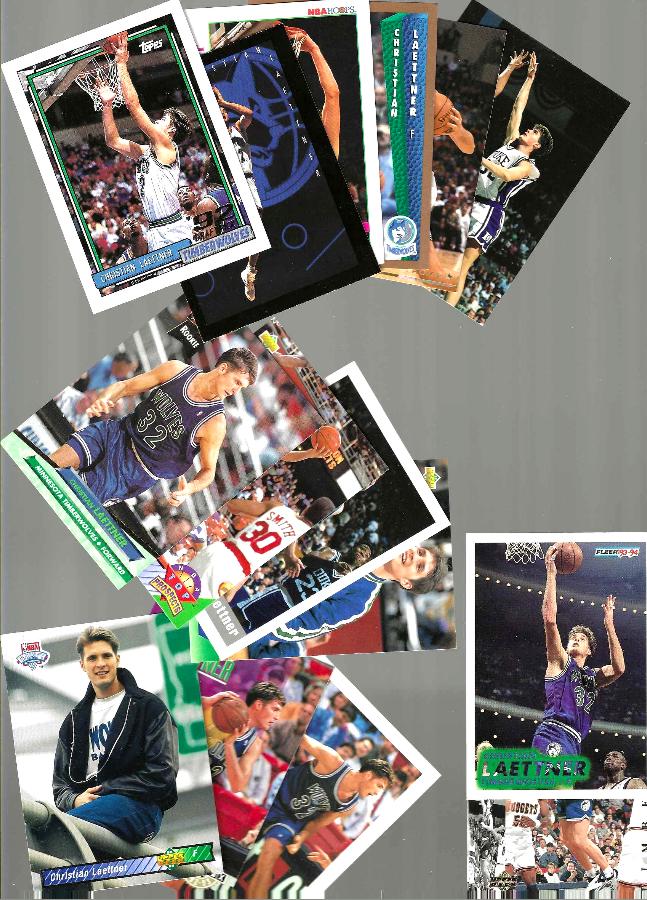 Christian Laettner - 1992-93 ROOKIE COLLECTION - Lot of (140+) (Duke) Basketball cards value