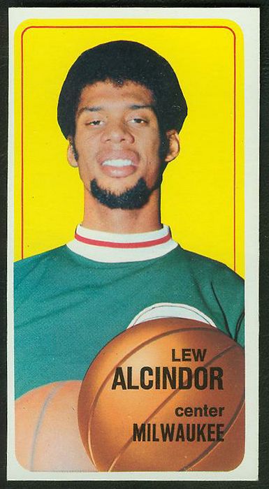 1970-71 Topps Basketball # 75 Lew Alcindor [#] (Bucks) Basketball cards value