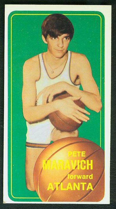 1970-71 Topps Basketball #123 Pete Maravich ROOKIE [#a] Basketball cards value
