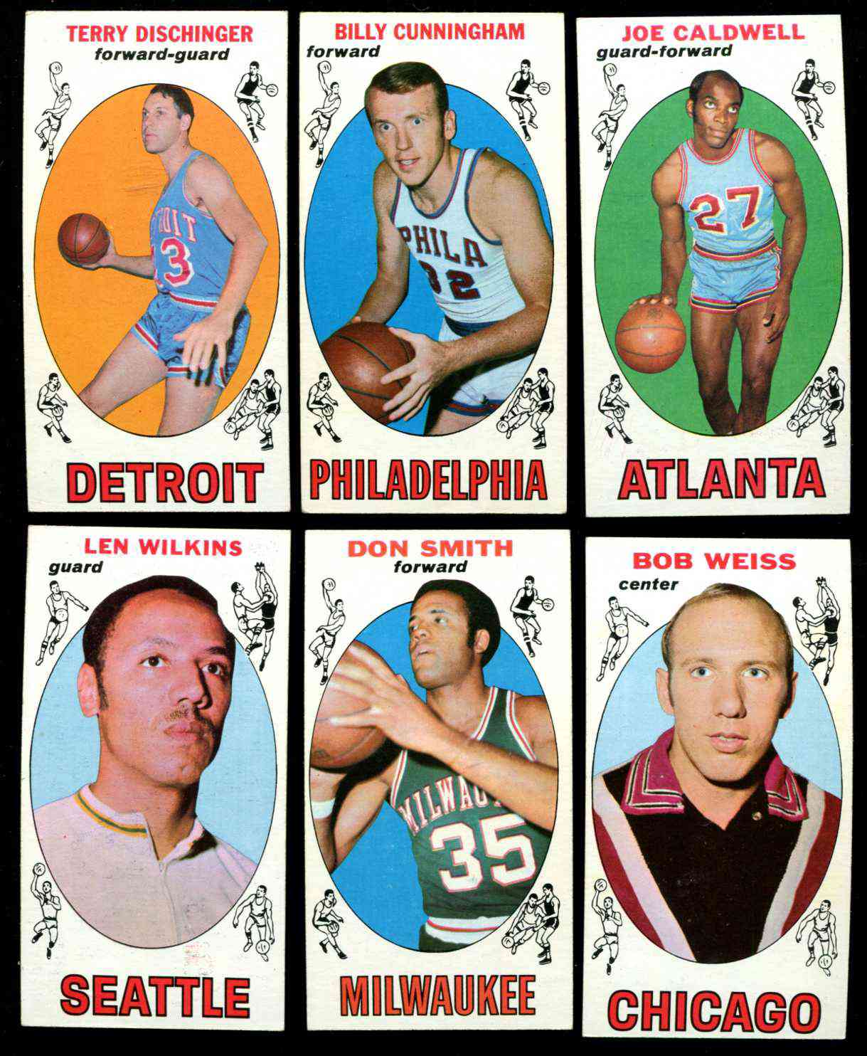 1969-70 Topps Basketball #40 Billy Cunningham ROOKIE Basketball cards value