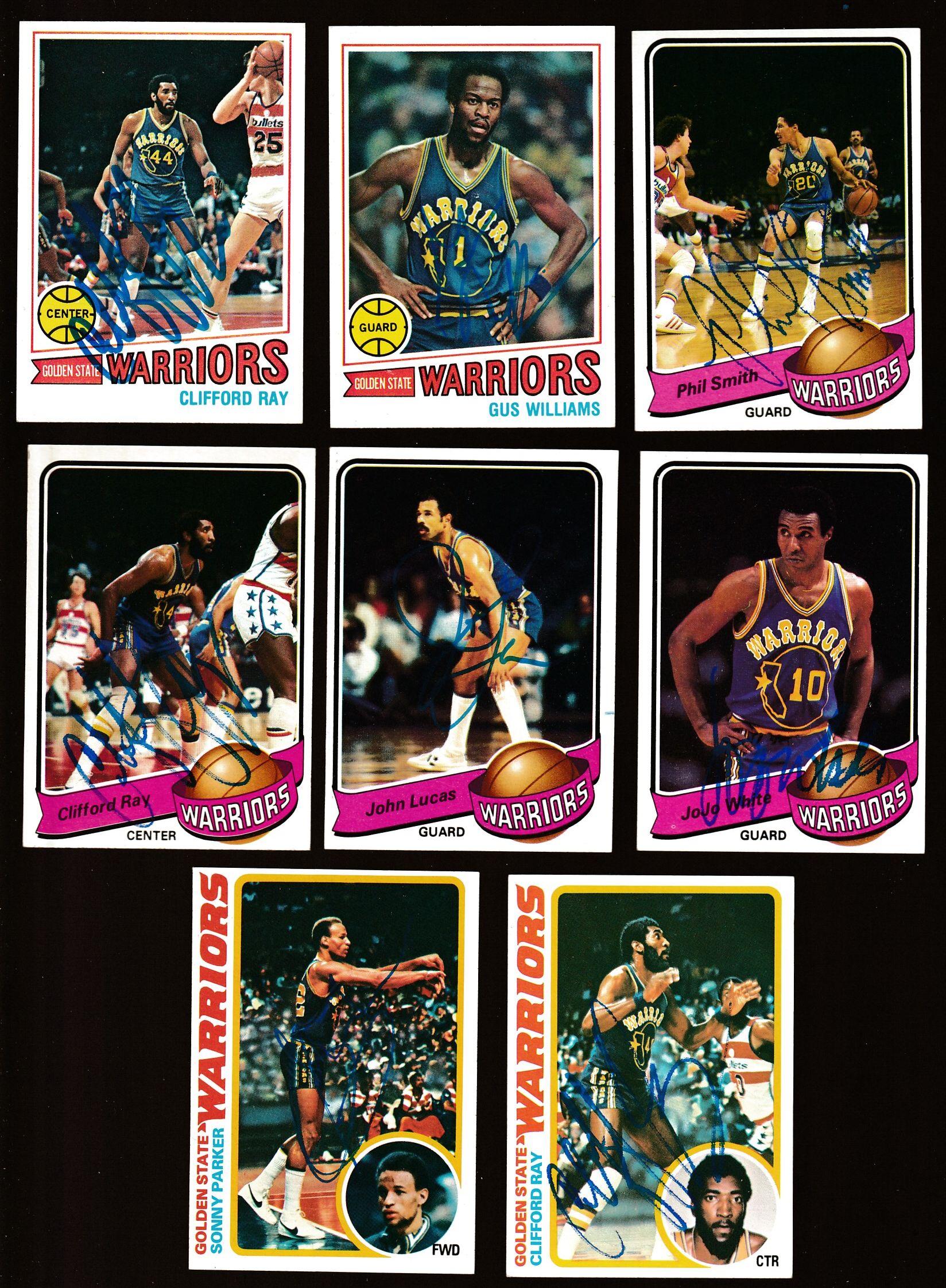 1977-78 Topps Basketball # 89 Gus Williams AUTOGRAPHED (Warriors) Basketball cards value