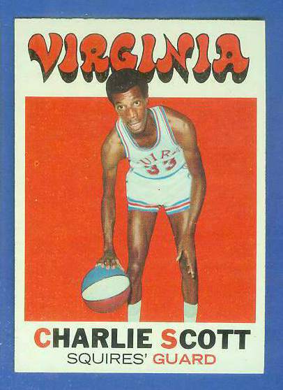 1971-72 Topps Basketball #190 Charlie Scott ROOKIE [#b] Basketball cards value