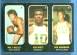 1971-72 Topps Trios Basketball # 4 JoJo White/Bob Dandridge/Walt Wesley
