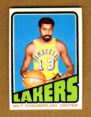 1972-73 Topps Basketball #  1 Wilt Chamberlain Basketball cards value
