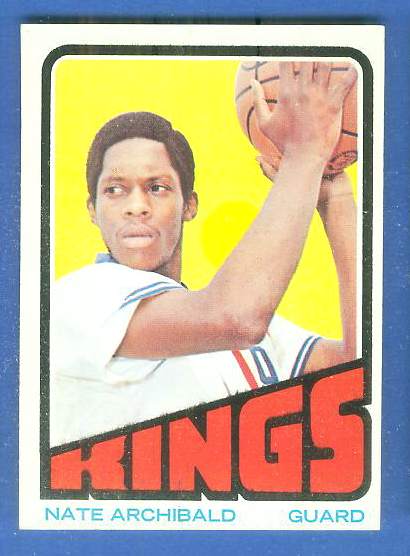 1972-73 Topps Basketball #115 Nate Archibald [#] Basketball cards value