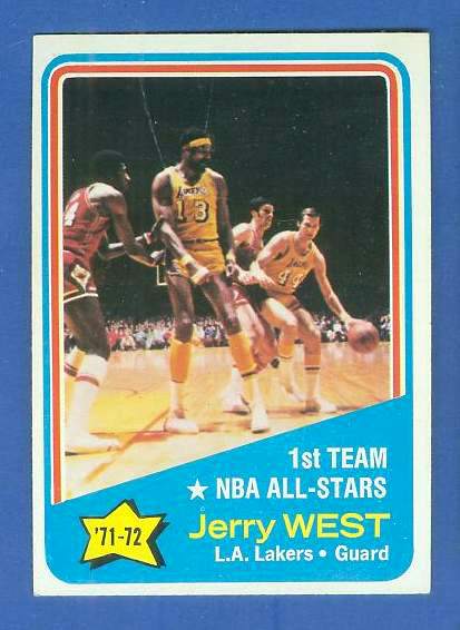 1972-73 Topps Basketball #164 Jerry West All-Star Basketball cards value