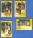 1986 Star Co. 'Magic Johnson' - Lot of (4) cards