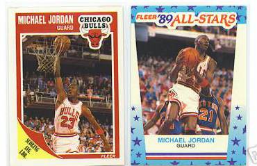 Michael Jordan - 1989-90 Fleer #21 (Bulls) Baseball cards value