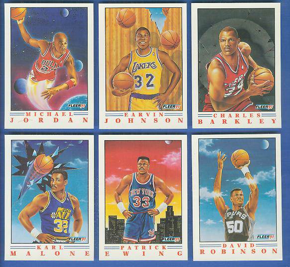 most valuable fleer 1991 basketball cards. 