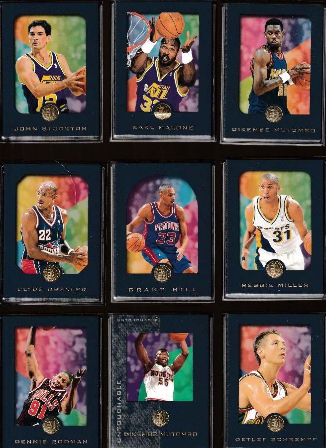  1996 Skybox E-XL Basketball - Starter Set/Lot (81/100 cards) Baseball cards value