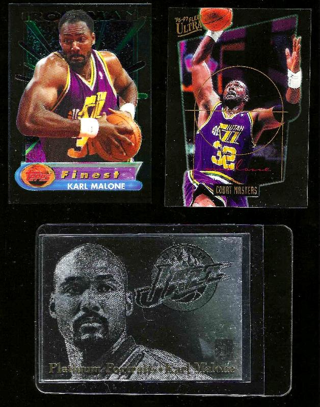 Karl Malone - 1996-97 Fleer Ultra COURT MASTERS #3 (Jazz) Basketball cards value