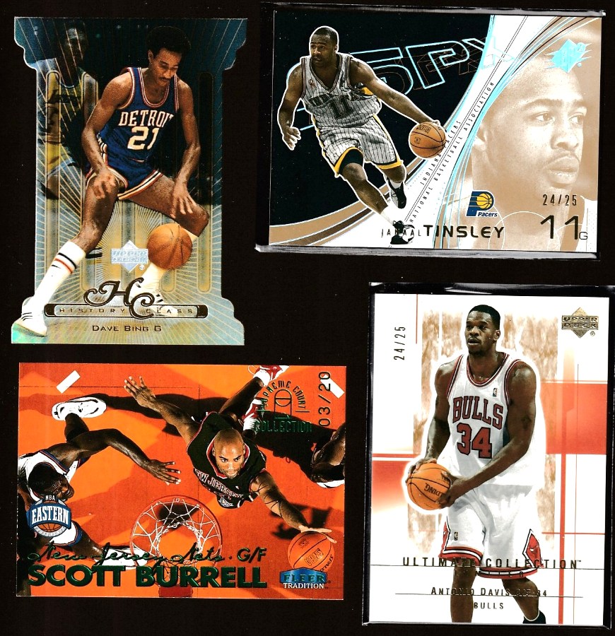 Antonio Davis - 2003-04 Upper Deck Ultimate Collection #9 [#/25] (Bulls) Basketball cards value