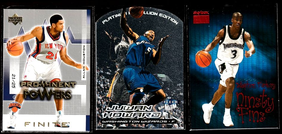 Alan Houston - 2003 Upper Deck #306 PROMINENT POWERS GOLD [#/25] (Knicks) Basketball cards value