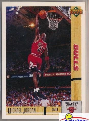 Michael Jordan -  1991-92 Upper Deck #1 PROMO Baseball cards value