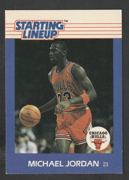 Michael Jordan - 1988 Starting Lineup/Kenner Baseball cards value