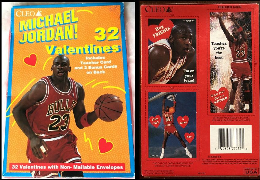 Michael Jordan - 1990/91 Cleo Valentines UNOPENED BOX !!! Baseball cards value
